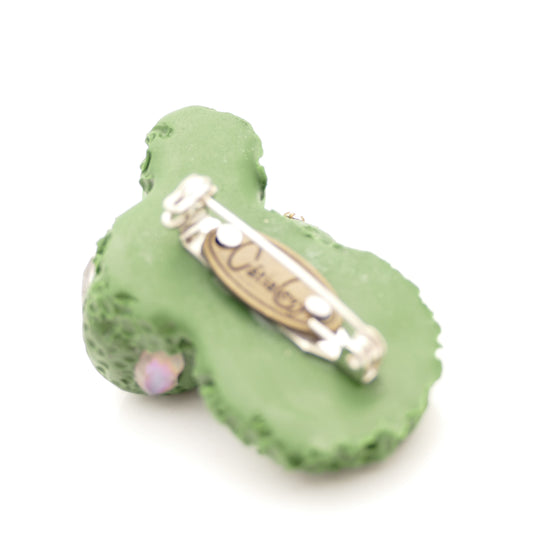 Strasssteine Brosche