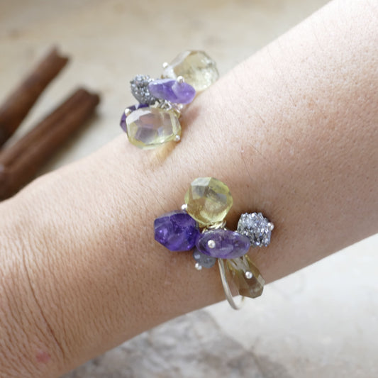 Amethyst Armreif