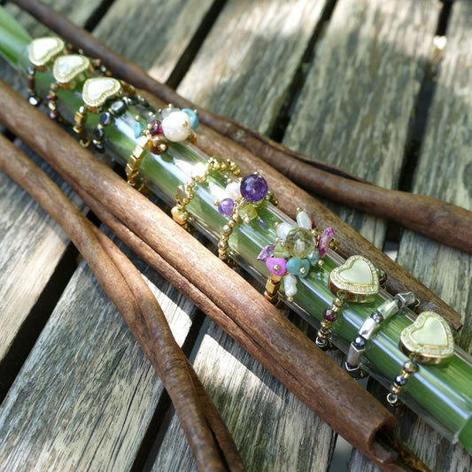 Ring Elara Perlmutt Herz