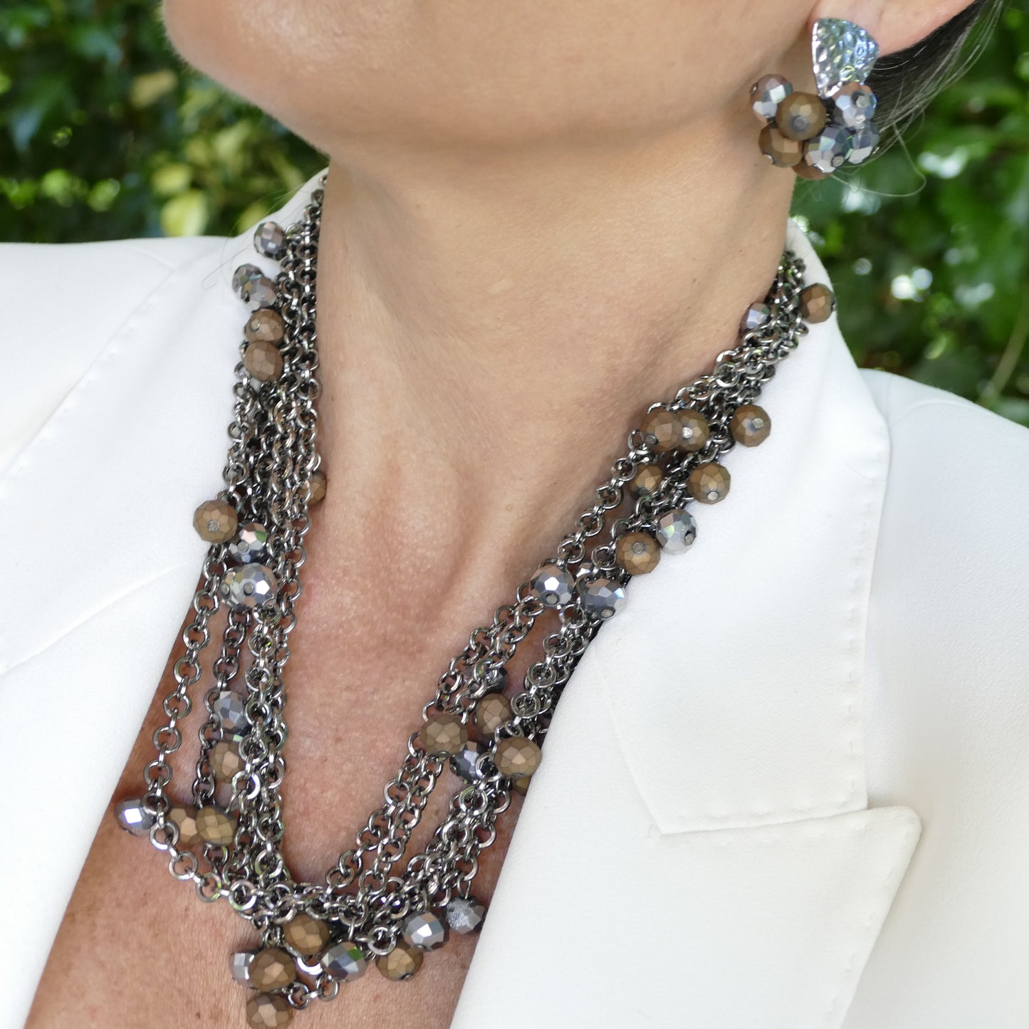 Esther Set Kette Silber