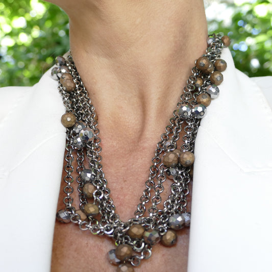 Esther Set Kette Silber