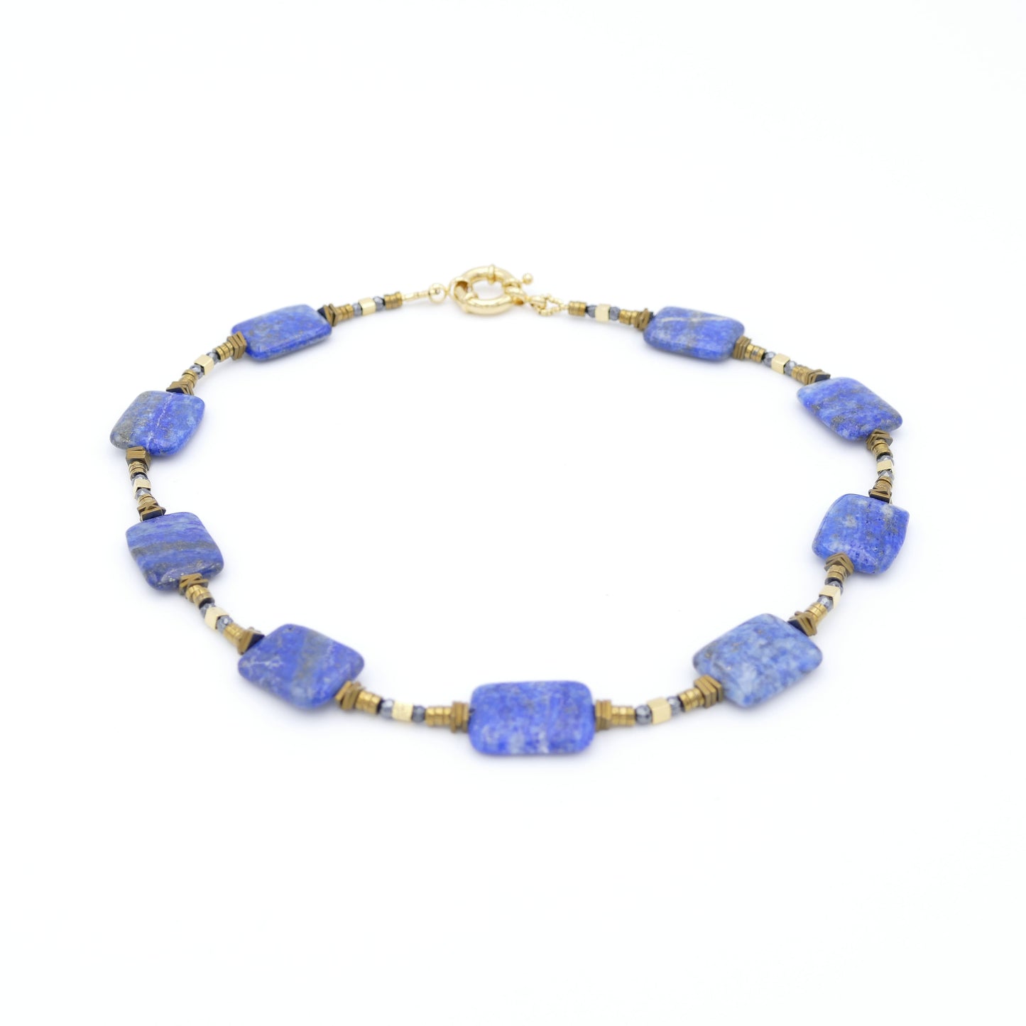 Daia Lapislazuli Bronze Kette