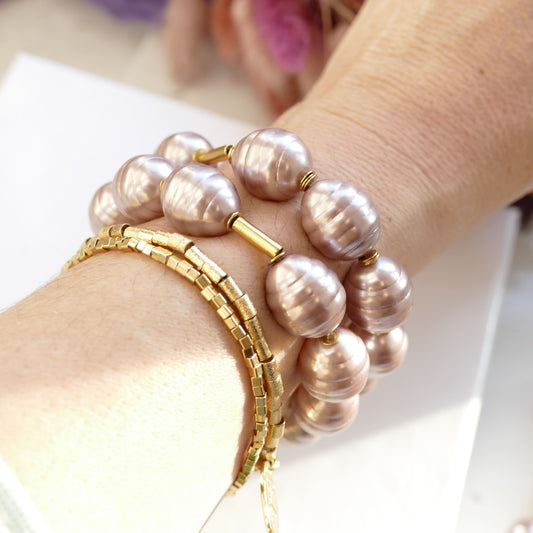 Eveli Armkette Perle Rose