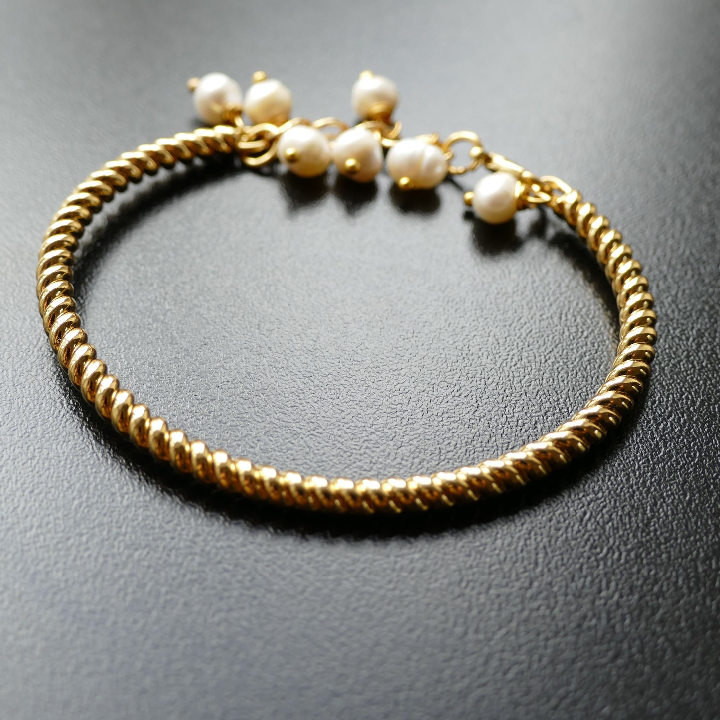 Armreif Gold Perle Lulu