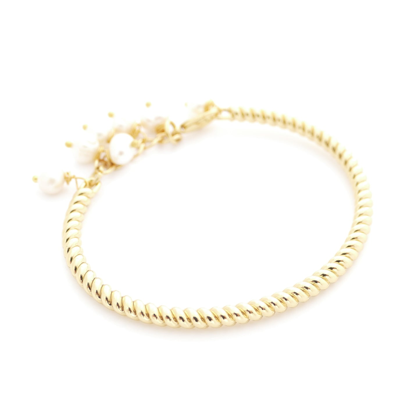 Armreif Gold Perle Lulu