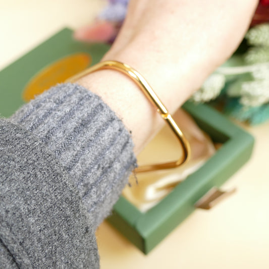 Armreif Gold Vergoldet Laila