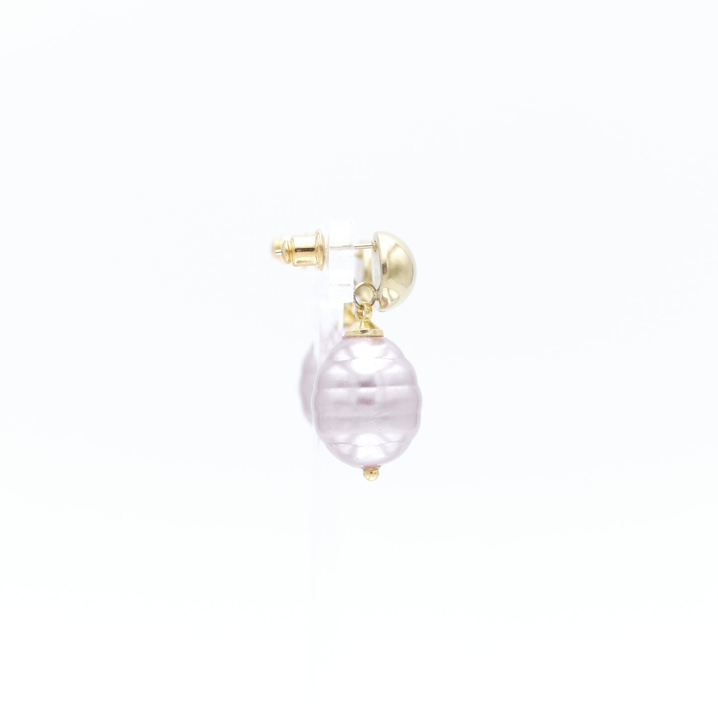Rosa Set Kette Perlen Mit Ohrringe