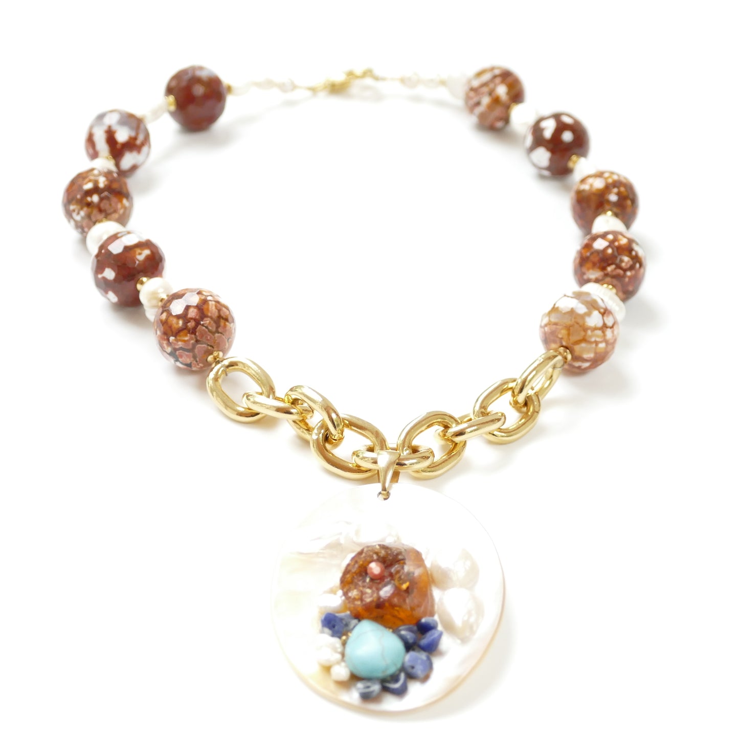 Tomalla Kette Perle