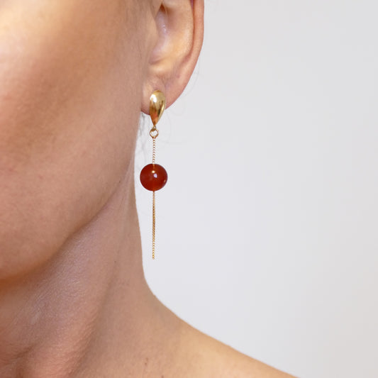 Mayla Ohrringe Karneol