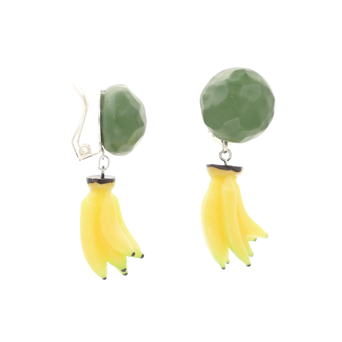 Banane, Erdbeeren Ohrclips