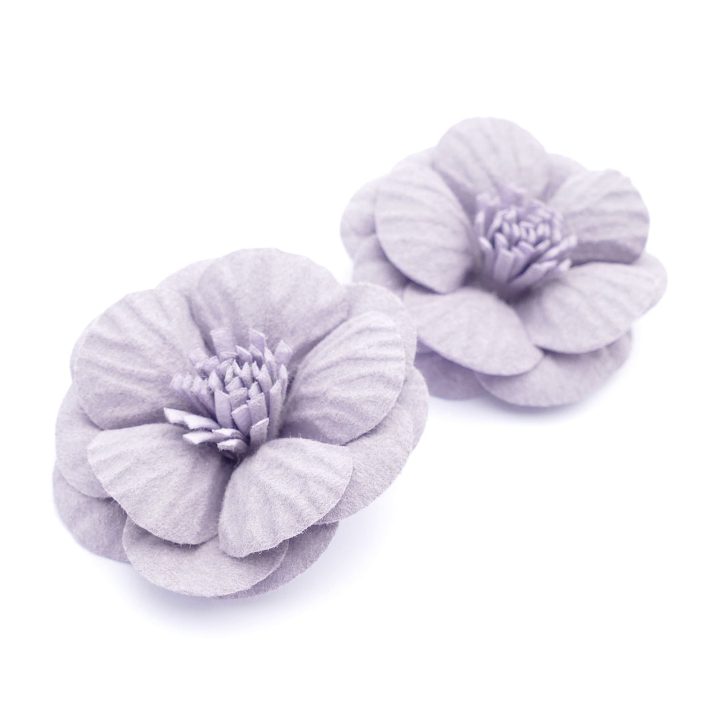 Florinda Ohrringe Bunte Ohrclips Bunte Blumen Mehrfarbige