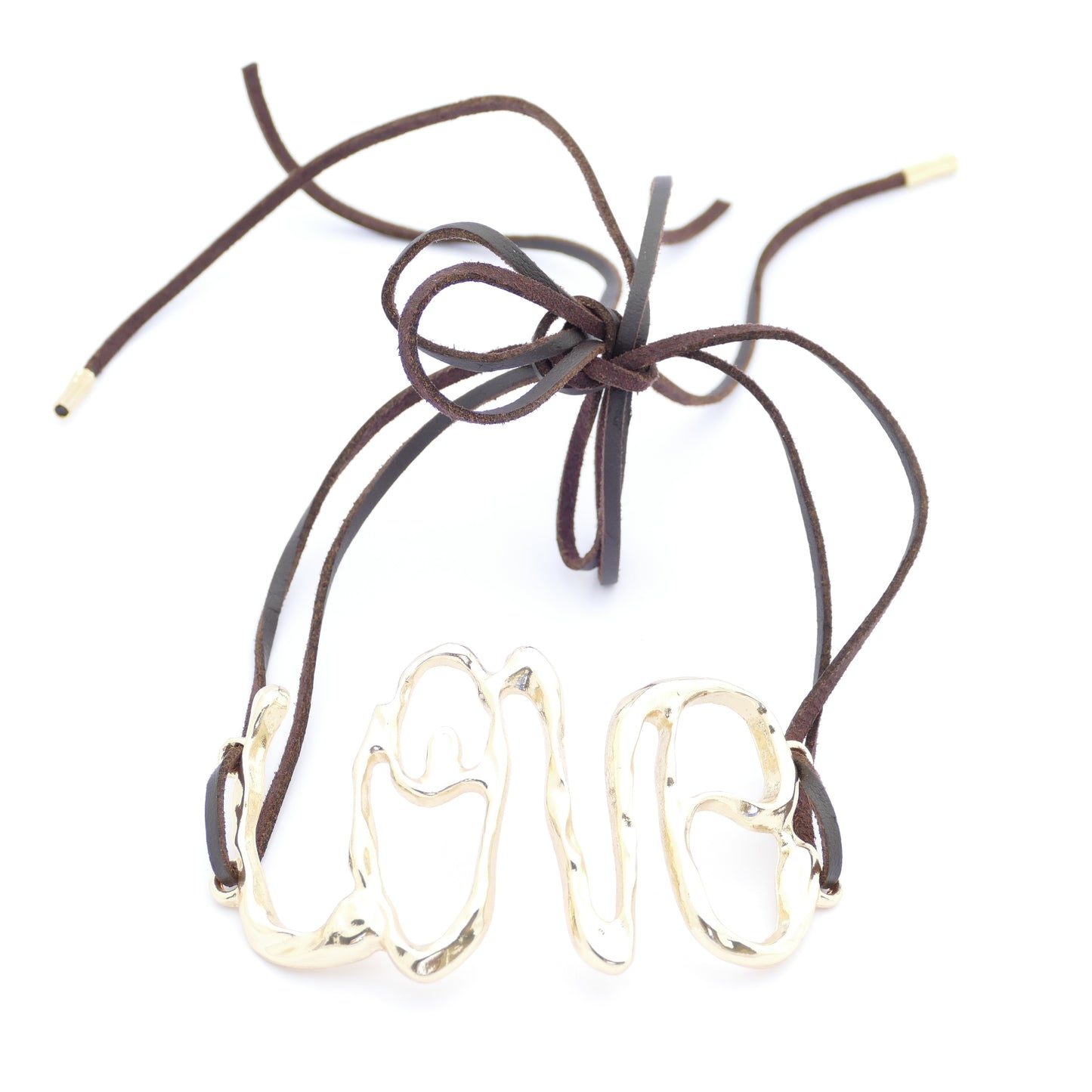 Choker Halsband Gold Kette Love