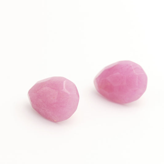 Cherry Ohrclips Rosa stein