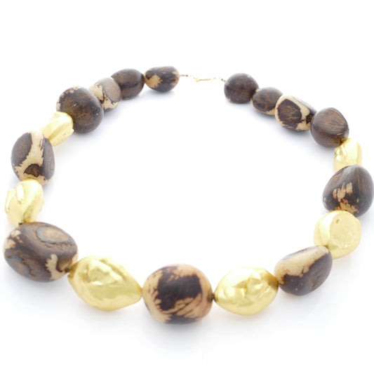 Japur Gold Perle Kette
