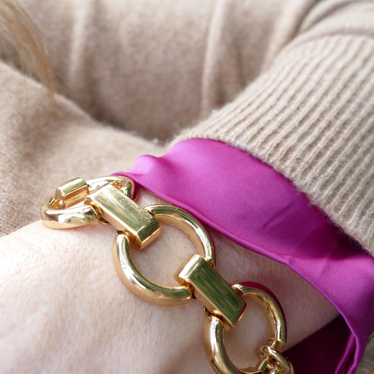 Armkette Gold Vergoldet Dara