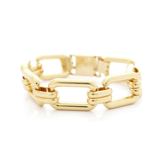 Jojo Armkette Gold Vergoldet