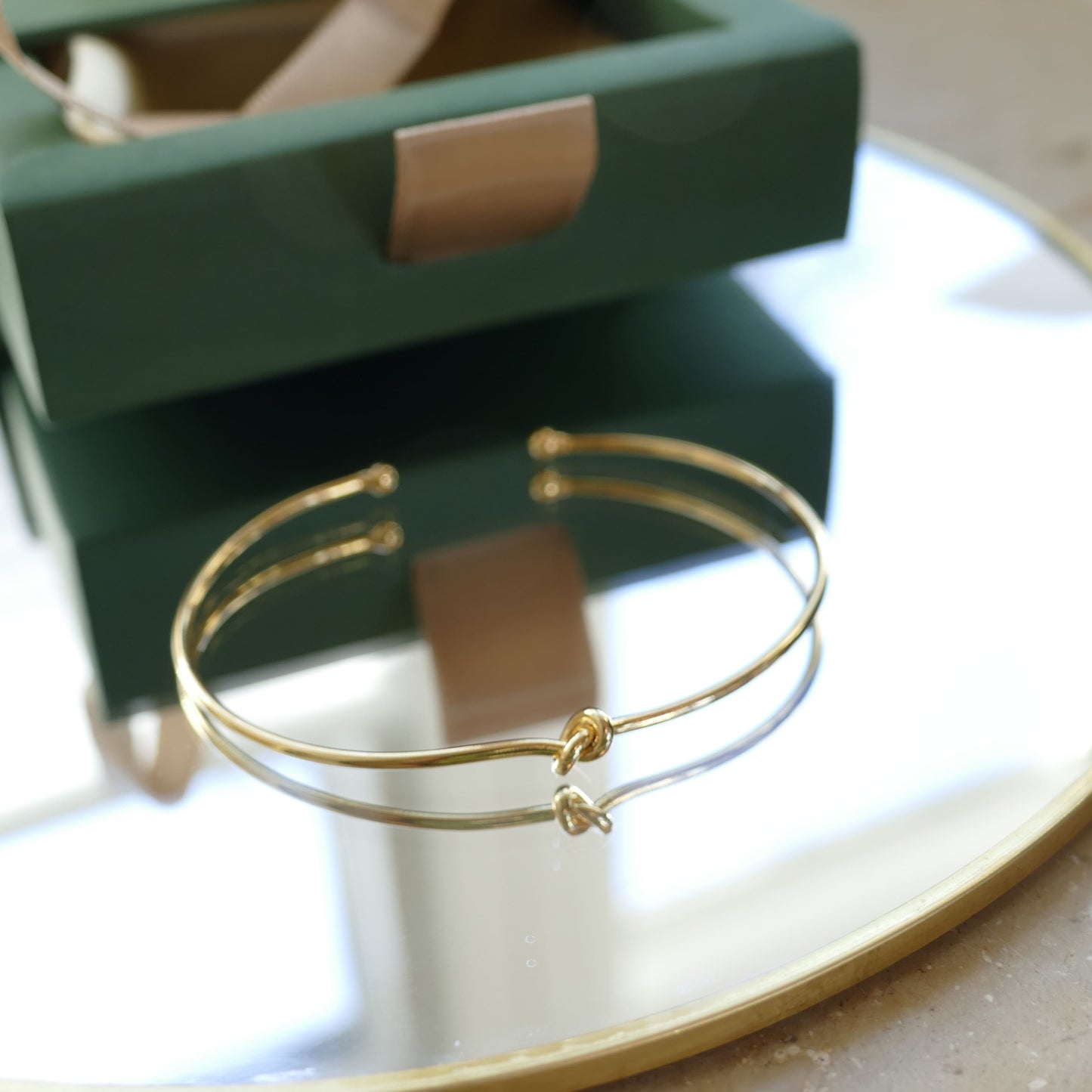 Armreif Gold Vergoldet Milu