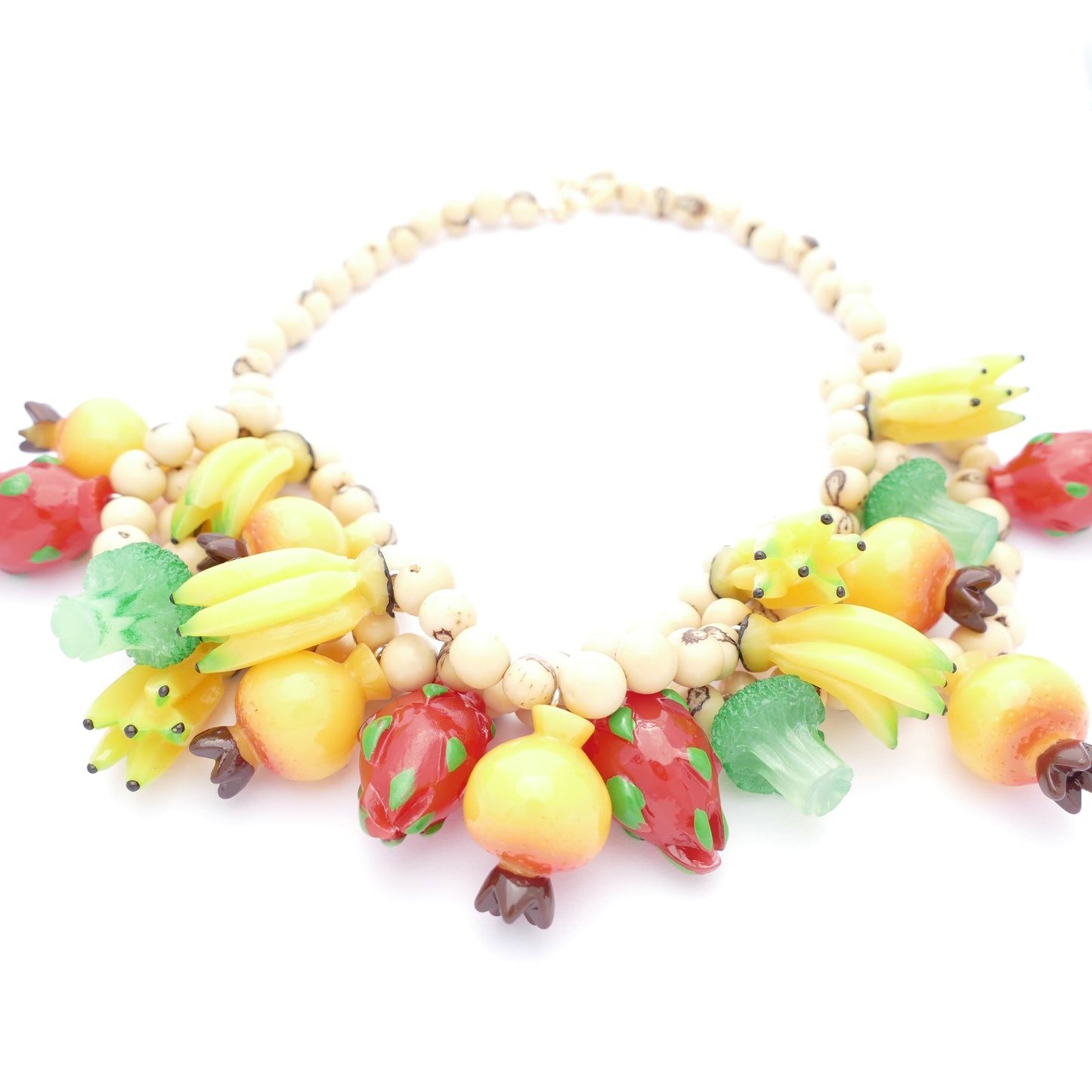 Sommer Obstkette Mit Naturperlen