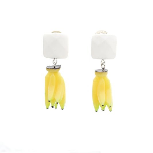 Modeschmuck Banane Ohrclips