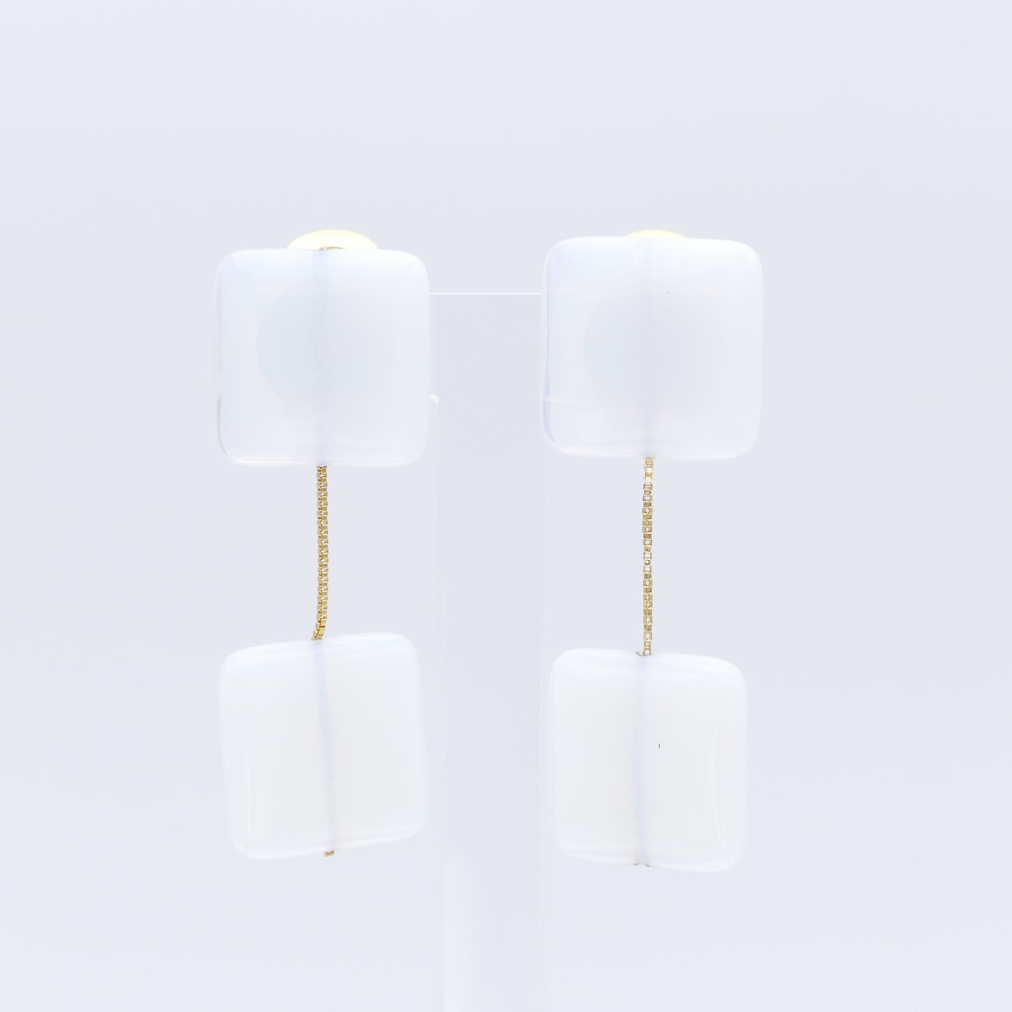 Milu Set Analcim Kette Mit Ohrclips