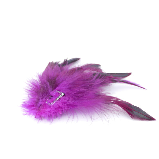 Brosche aus Federn Florinda