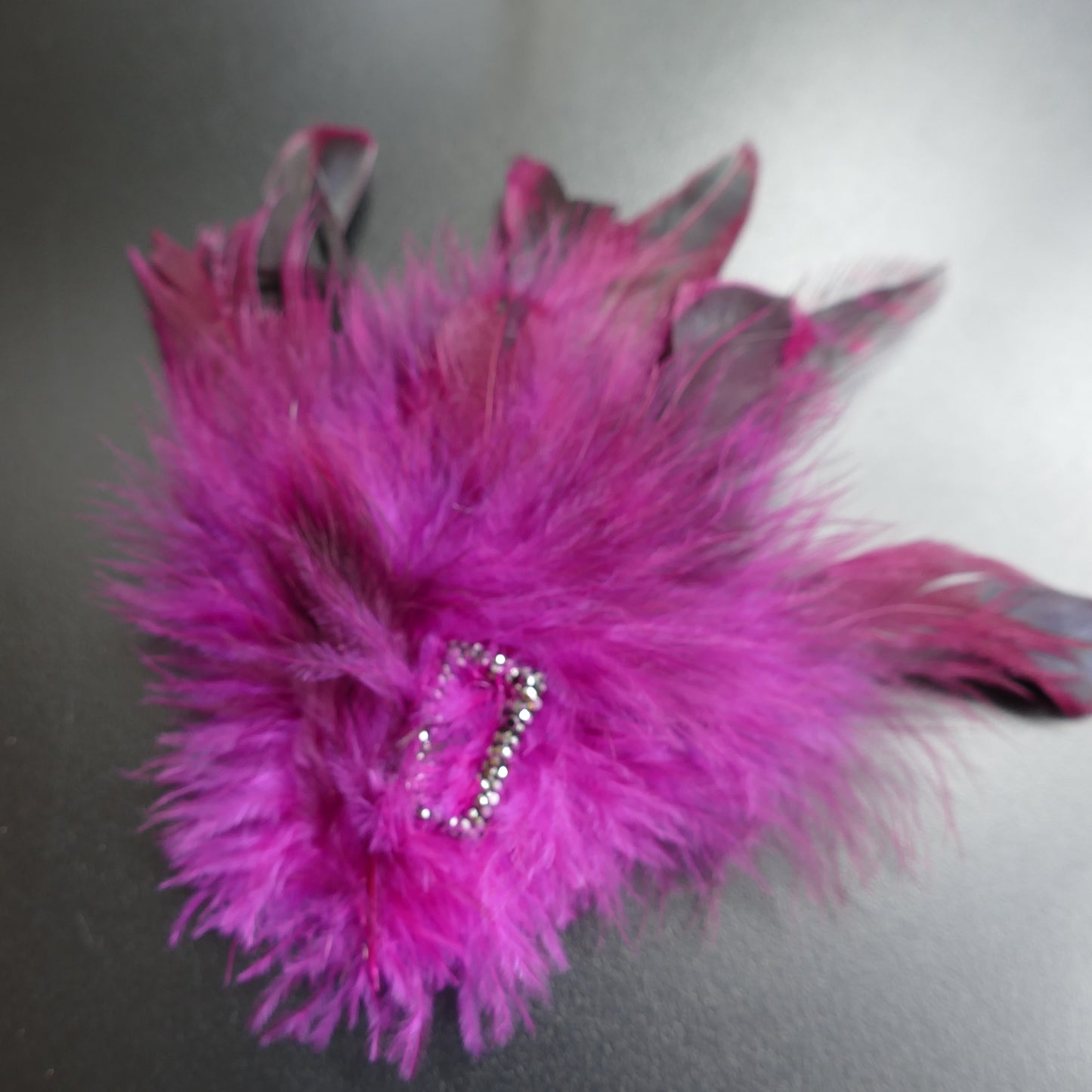 Brosche aus Federn Florinda