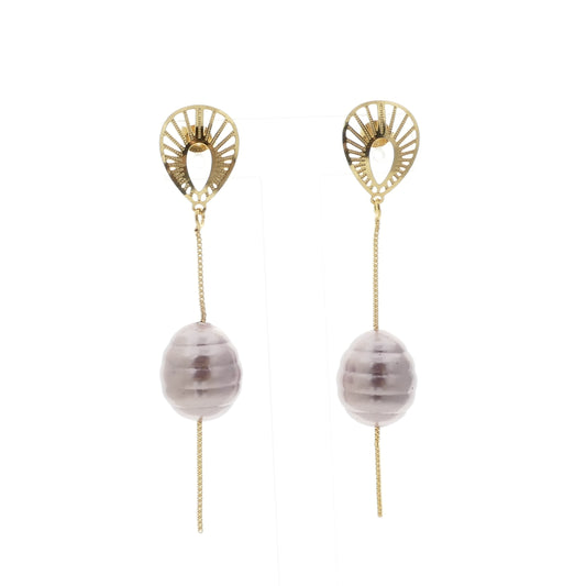 Perloka Ohrringe Perle