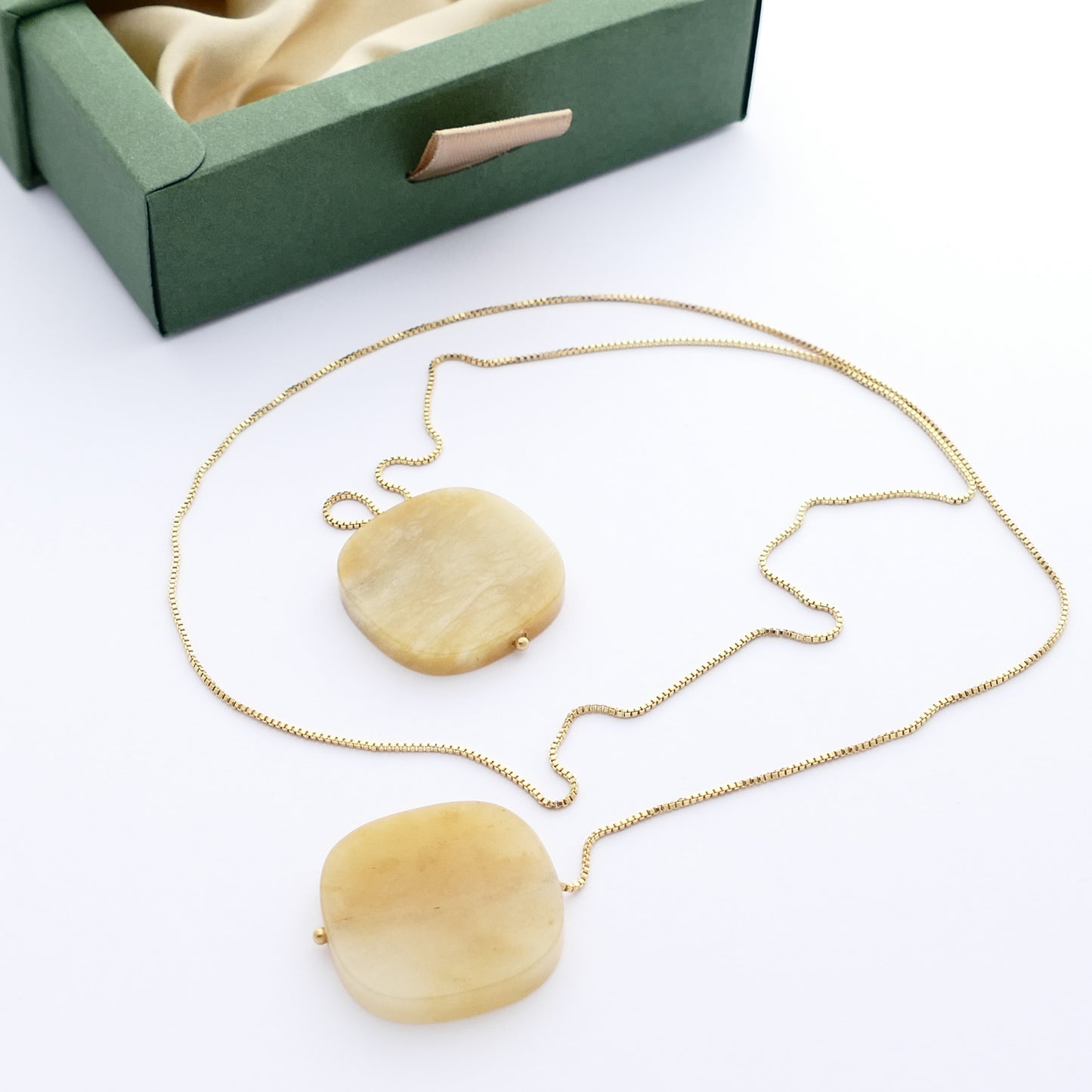 Jana Set kette aus Achat Stein