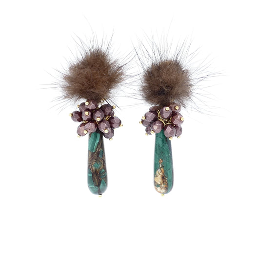 Allegro Ohrclips Stein