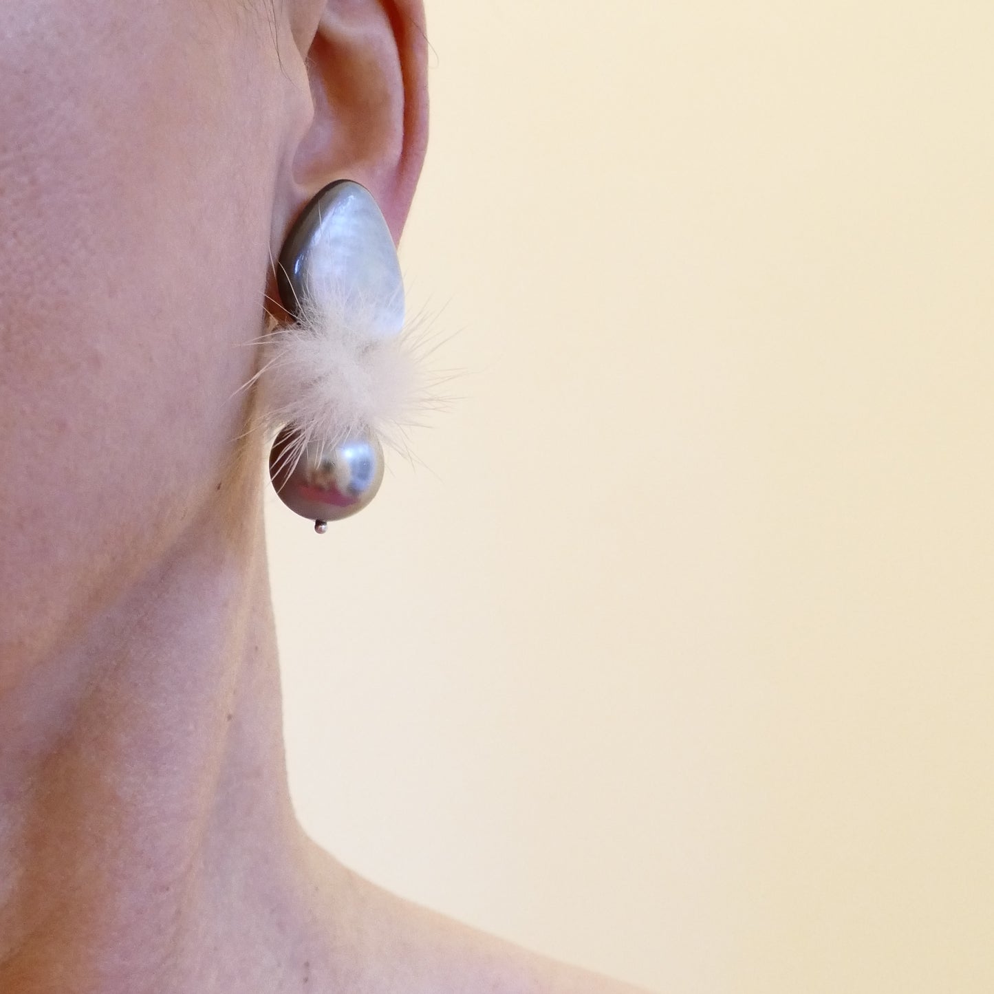 Genova Perle Ohrclips