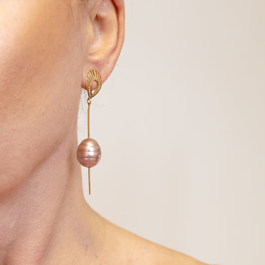 Perloka Ohrringe Perle