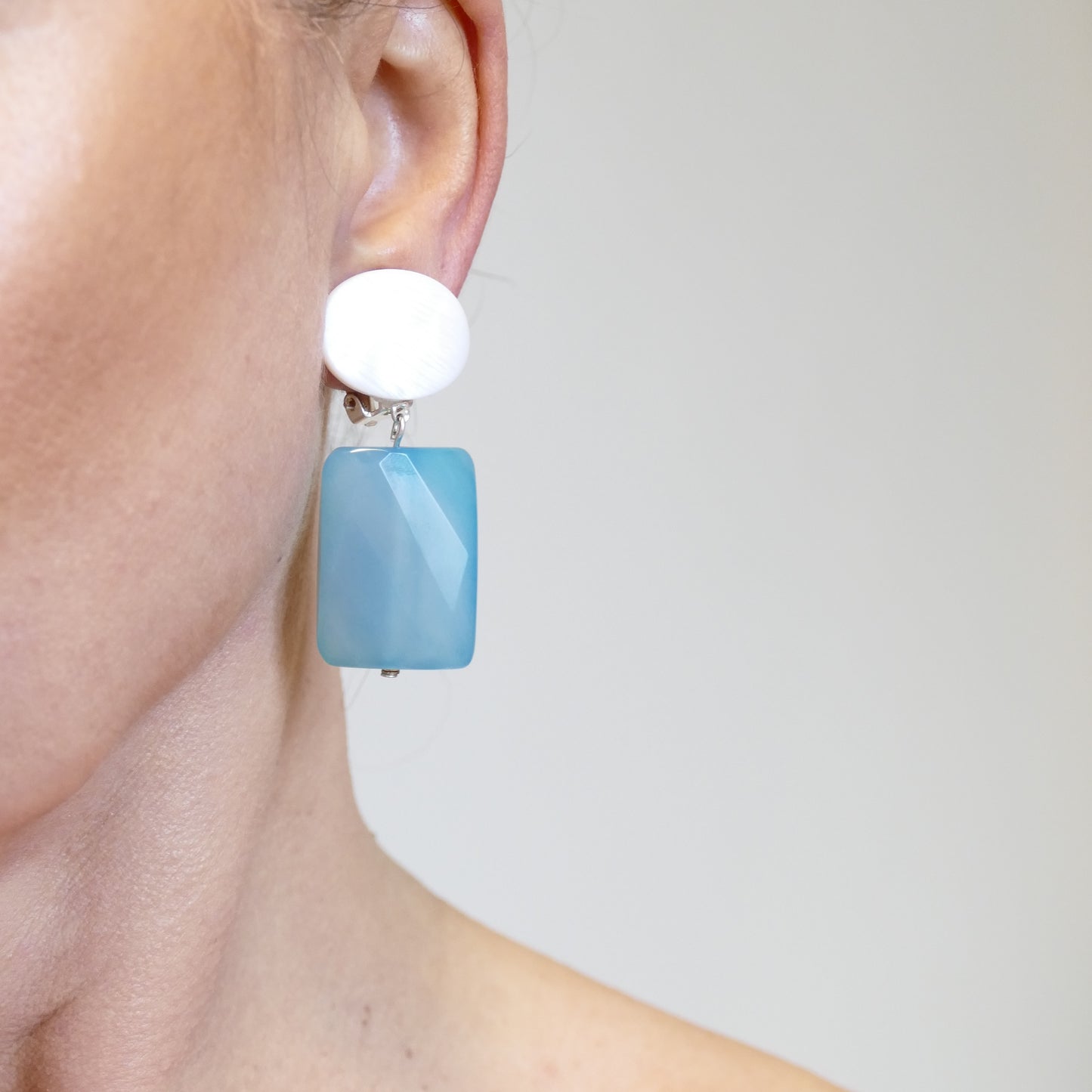 Danuza Ohrclips Stein