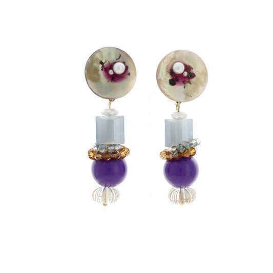 Bibiana Ohrclips Perle