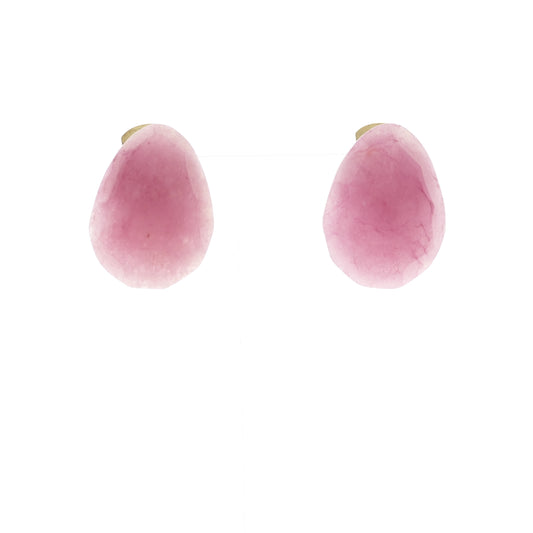 Cherry Ohrclips Rosa stein