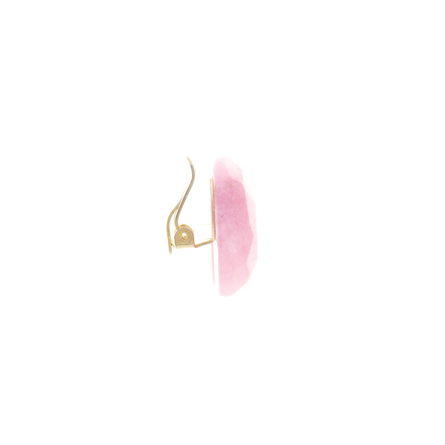 Cherry Ohrclips Rosa stein