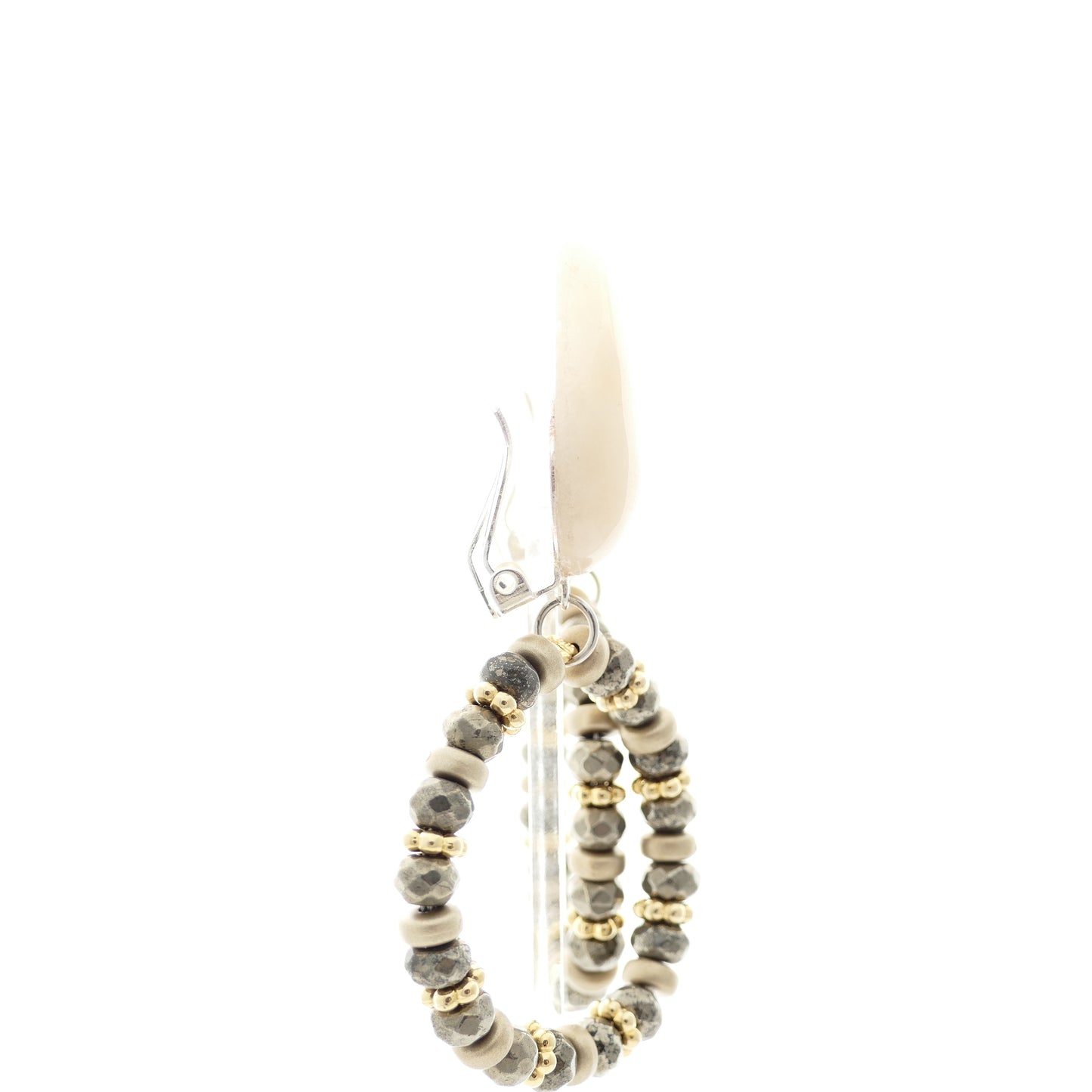 Diana Ohrclips Creole Bronze