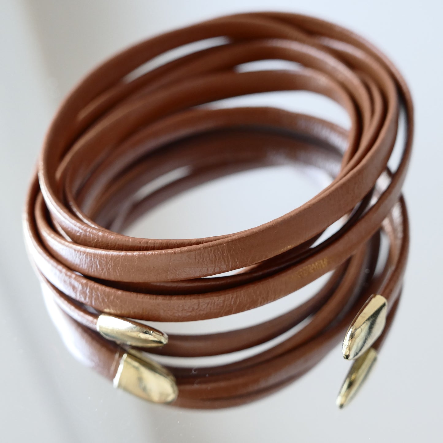 Choker Halsband Rot Leder Nina
