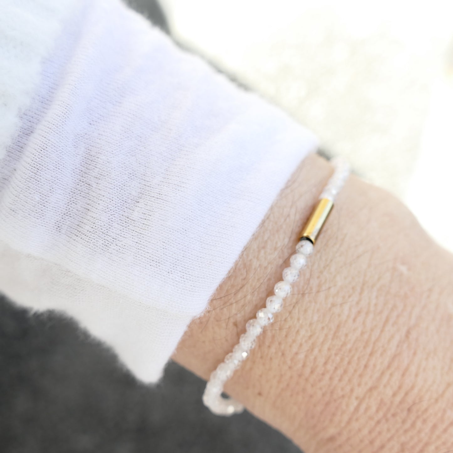Mina Bergkristall Armband