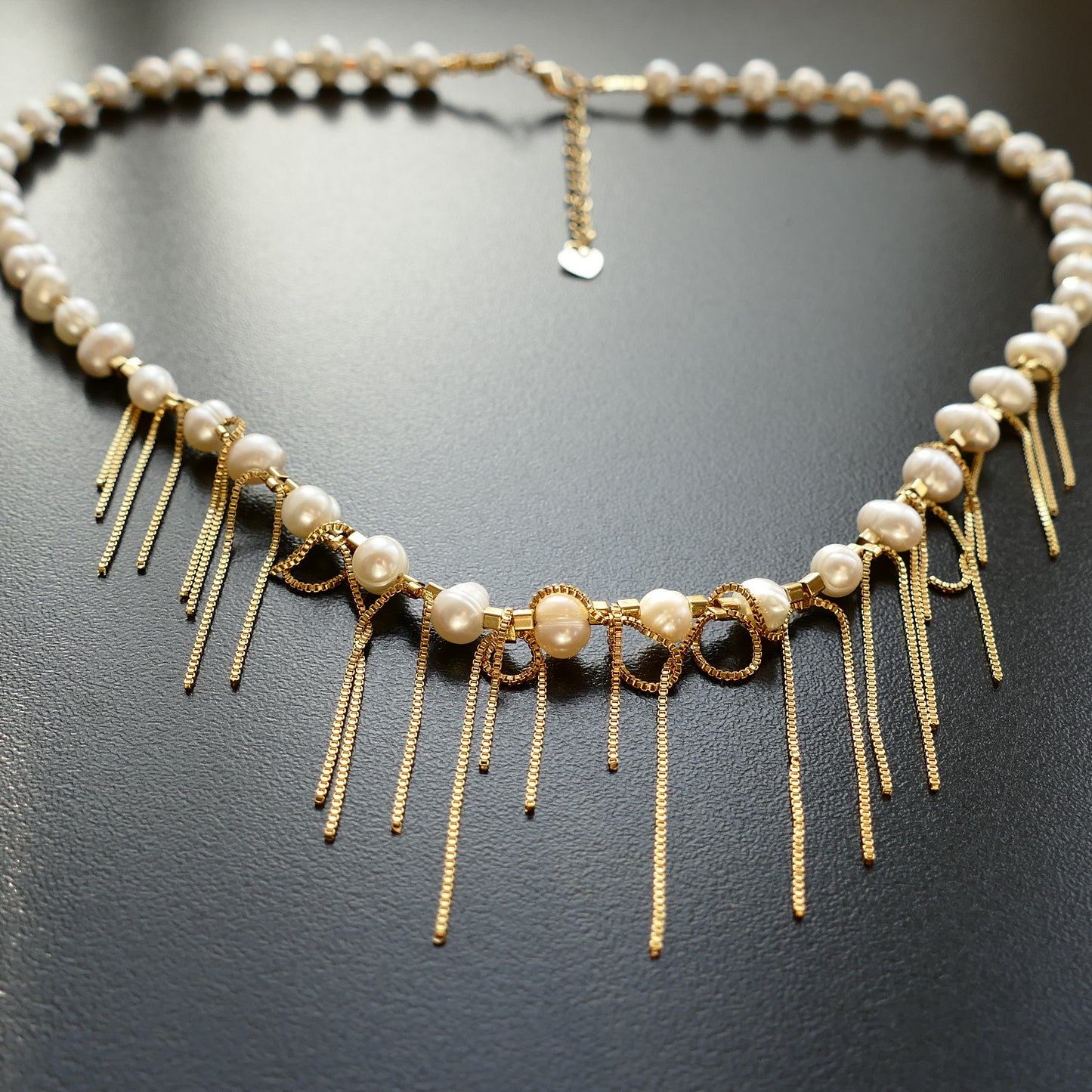 Madeleine Gold Kette Perle