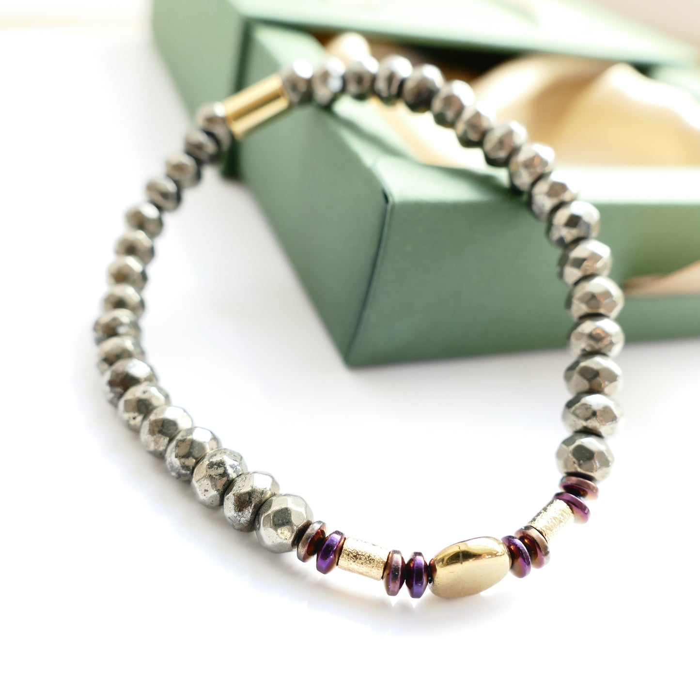 Lany Armband Hämatit Stein
