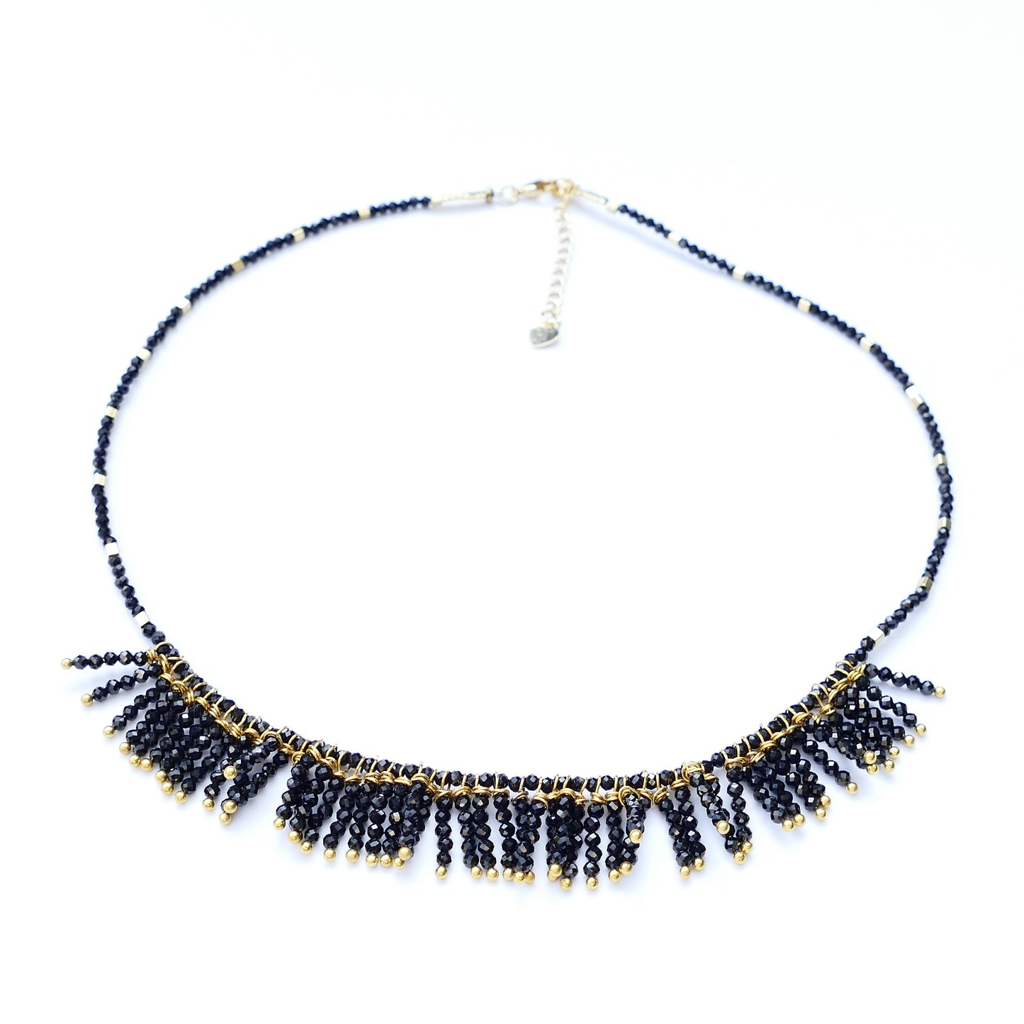 Pelka Kette Hämatit In Schwarz & Silber