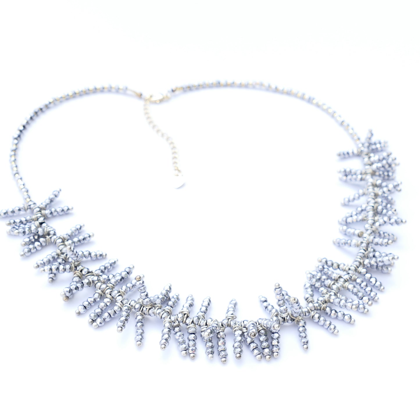 Pelka Kette Hämatit In Schwarz & Silber