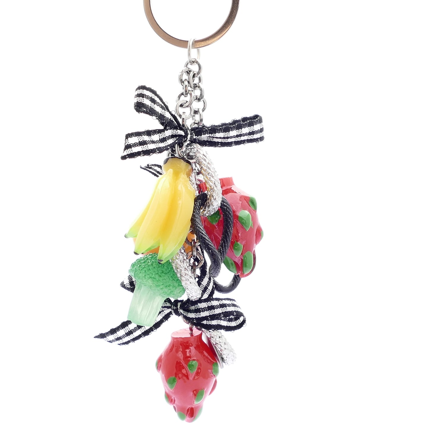 Erdbeeren Taschenanhänger Und Schlüsselanhänger