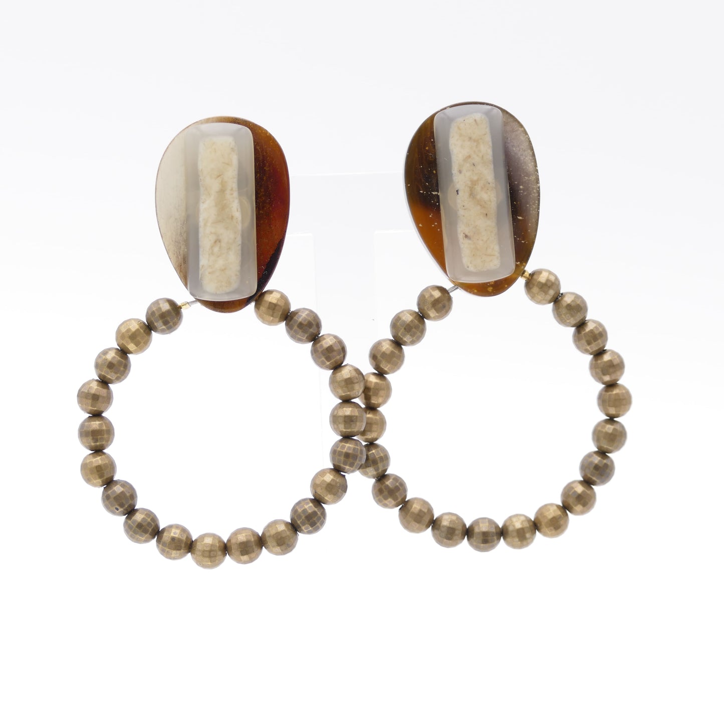 Creolen Bronze Ohrclips