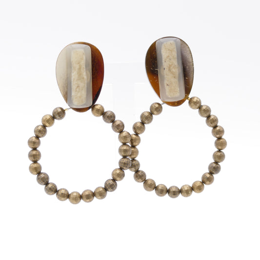 Creolen Bronze Ohrclips