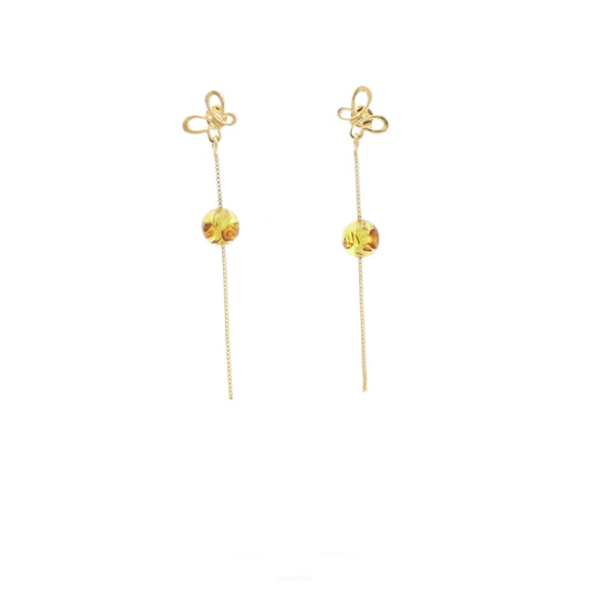 Gold Schmetterlinge Ohrringe