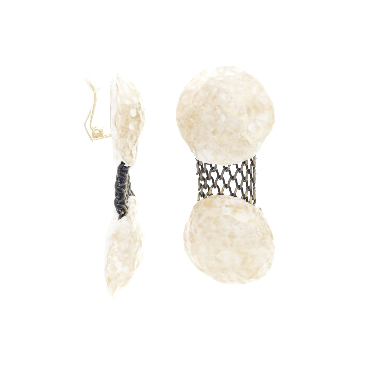 Olga Ohclips Contemporay Design Mit Bronze Element