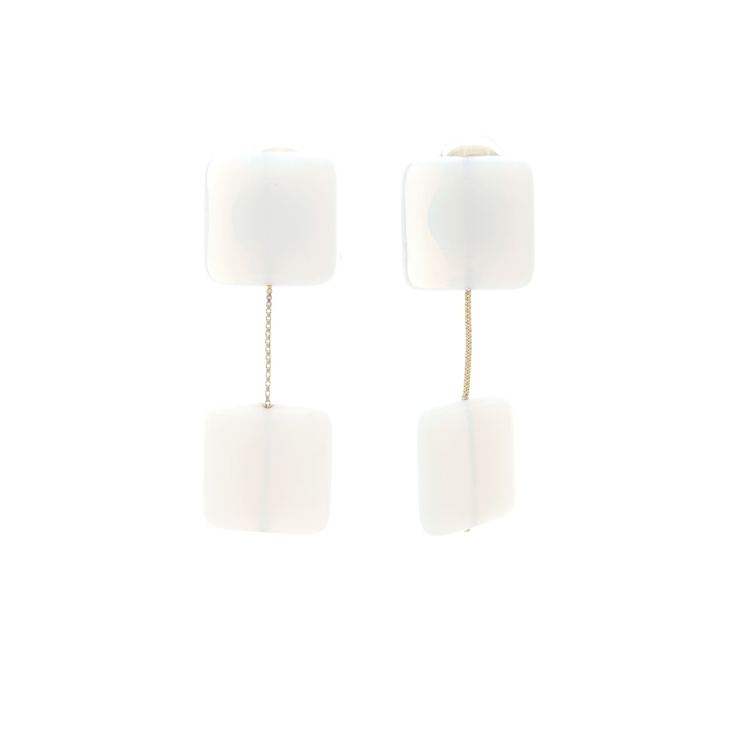 Milu Set Analcim Kette Mit Ohrclips
