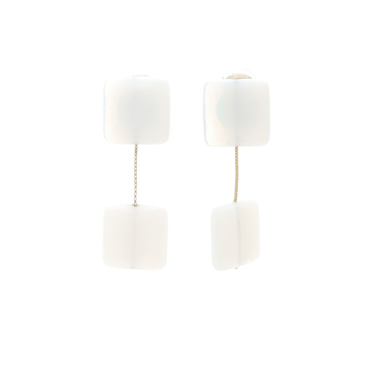 Milu Set Analcim Kette Mit Ohrclips