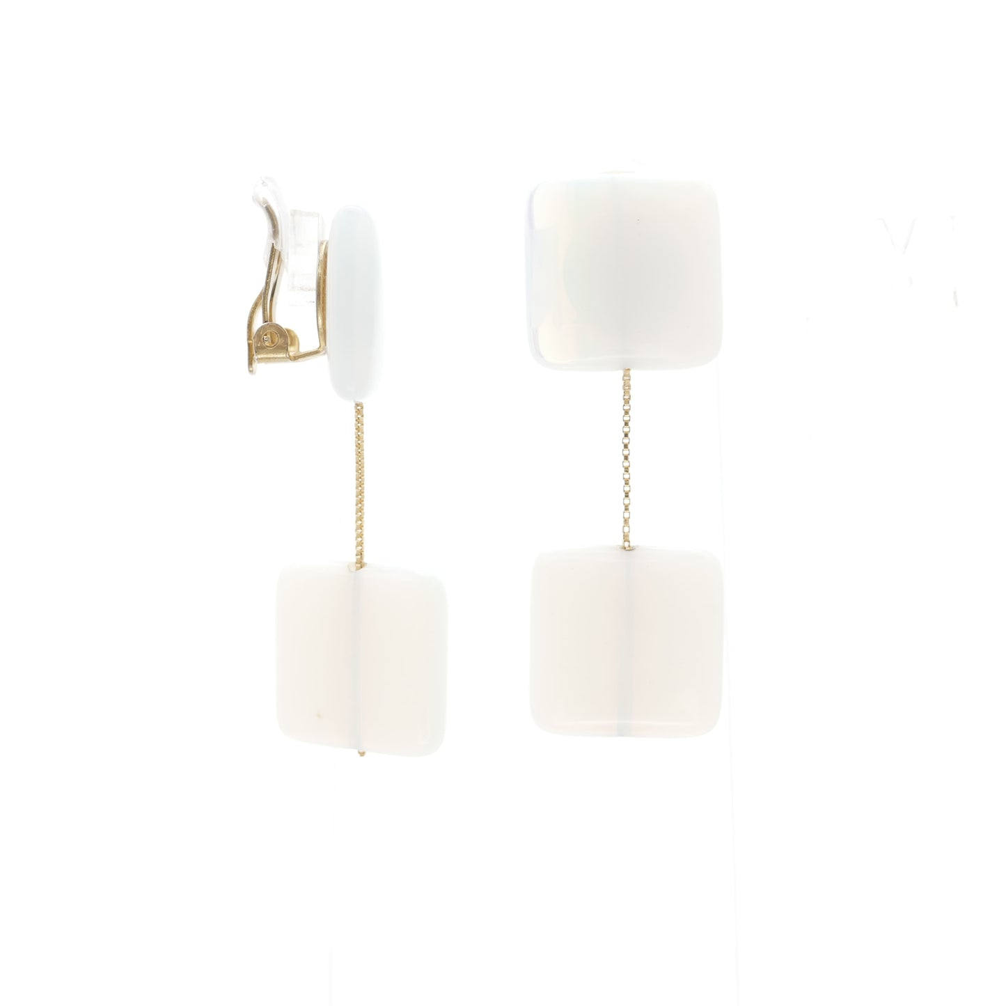 Milu Set Analcim Kette Mit Ohrclips
